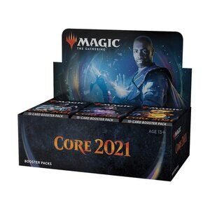 Magic: The Gathering Core Set 2021 (M21) Draft Booster Box - Dented Box READ